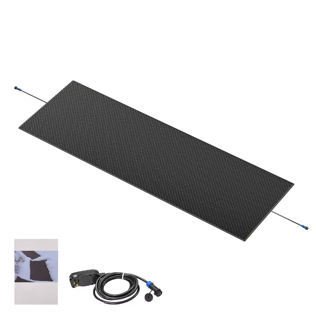 LILYPELLE 20" x 60" Snow Melting Mat, 110V DeIcing Mat Heated Walkway
