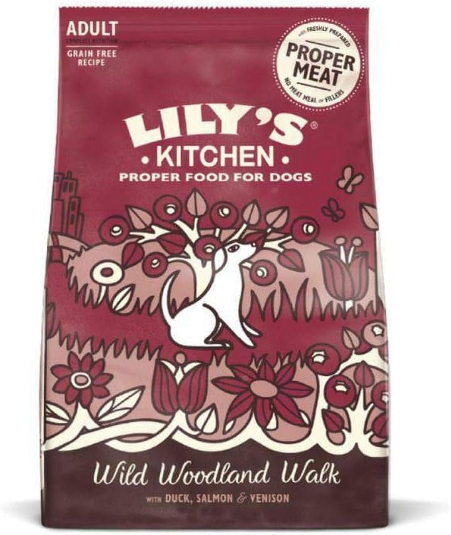 LILYS Kitchen Venison Complete Dry Dog Food, 1 KG