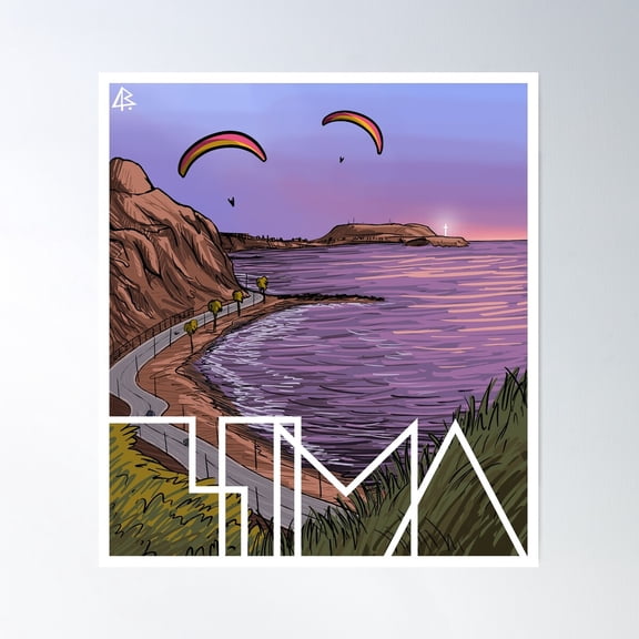 LIMA Poster, 16x24 UNFRAMED