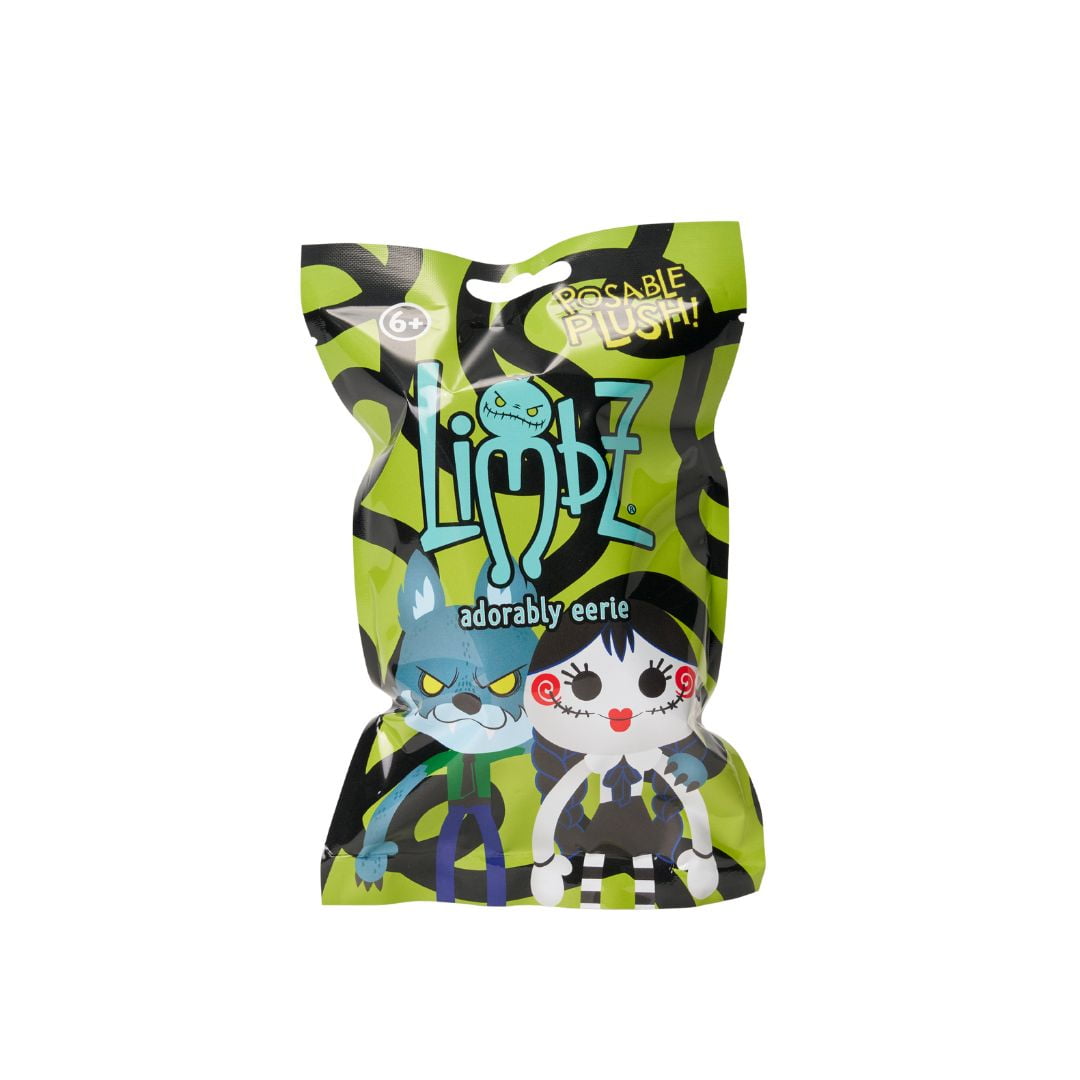 LIMBZ Poseable Plush Blind Bag Toy – Creepy Cute Clip-On Plushies