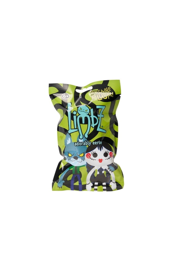 LIMBZ Poseable Plush Blind Bag Toy Creepy Cute Clip-On Plushies