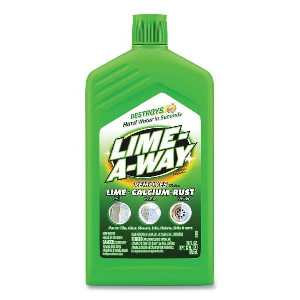LIMEAWAY Lime, Calcium and Rust Remover, 28 oz Bottle, Each
