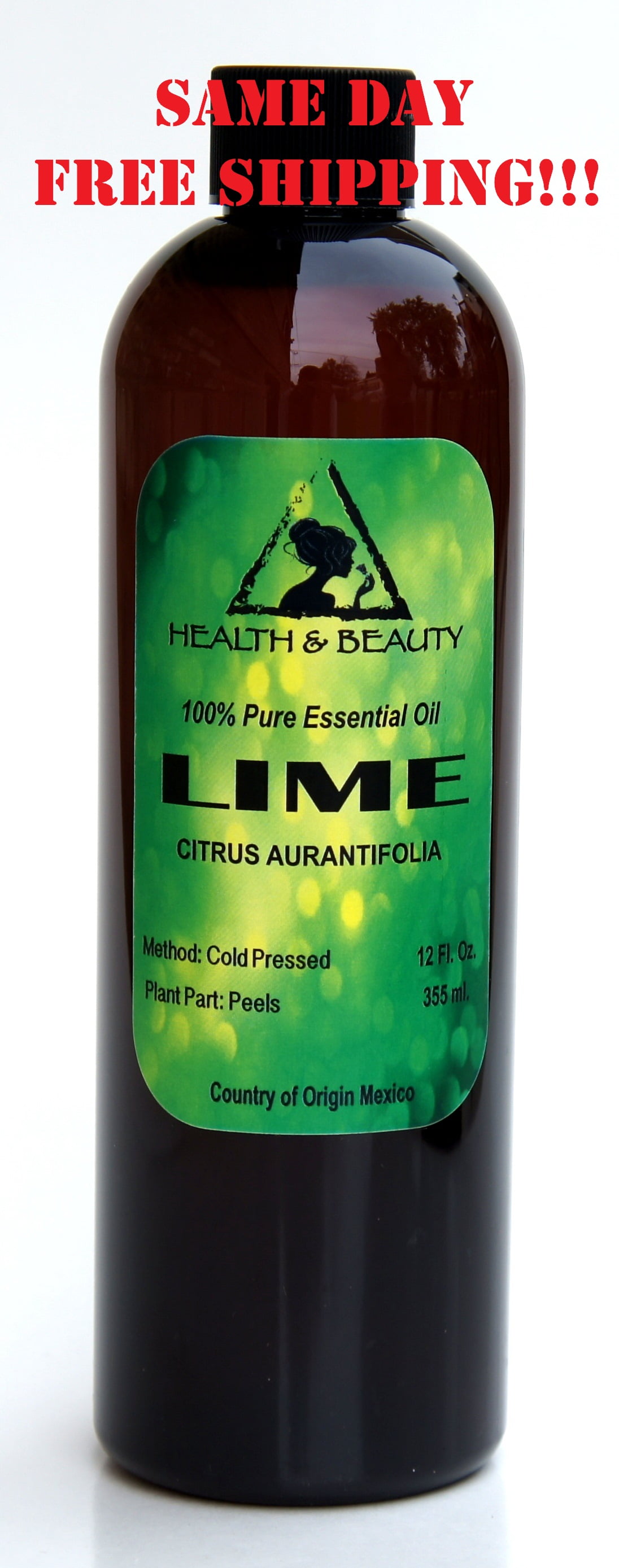 LIME ESSENTIAL OIL AROMATHERAPY 100% PURE NATURAL 12 OZ