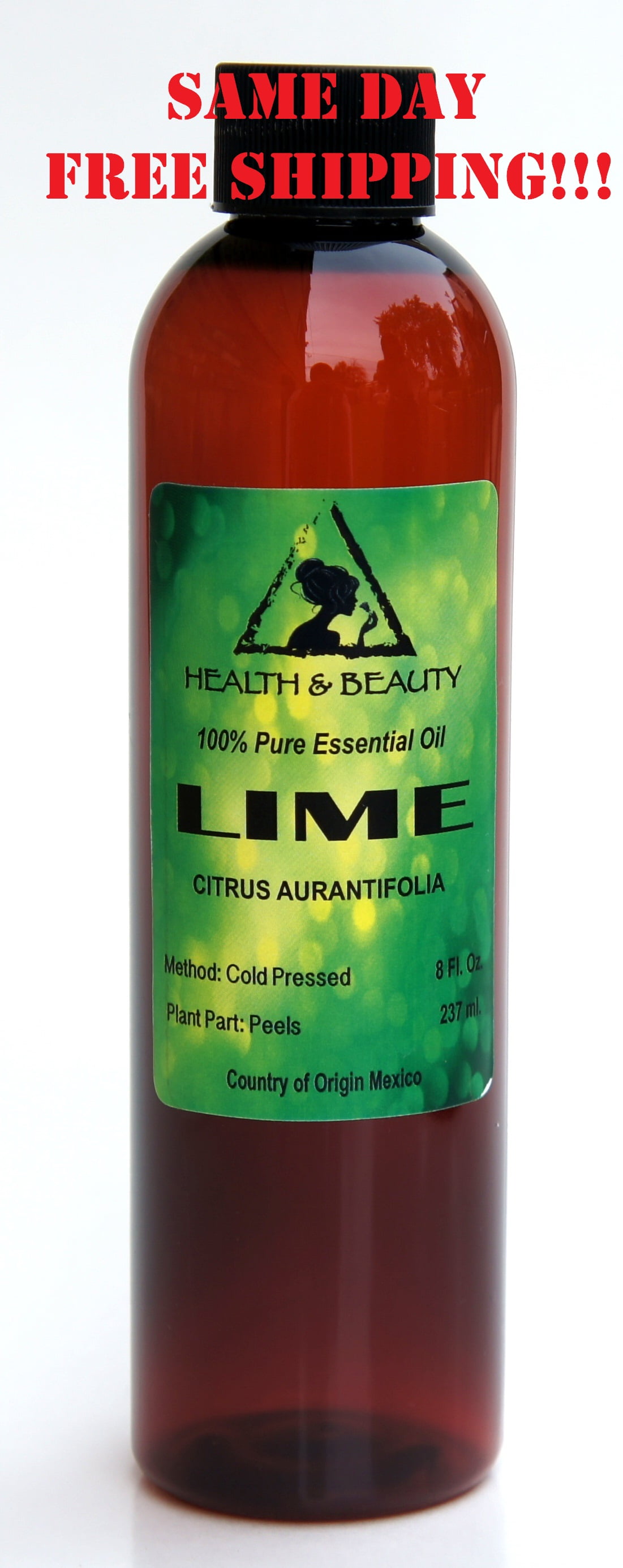 LIME ESSENTIAL OIL AROMATHERAPY 100% PURE NATURAL 8 OZ