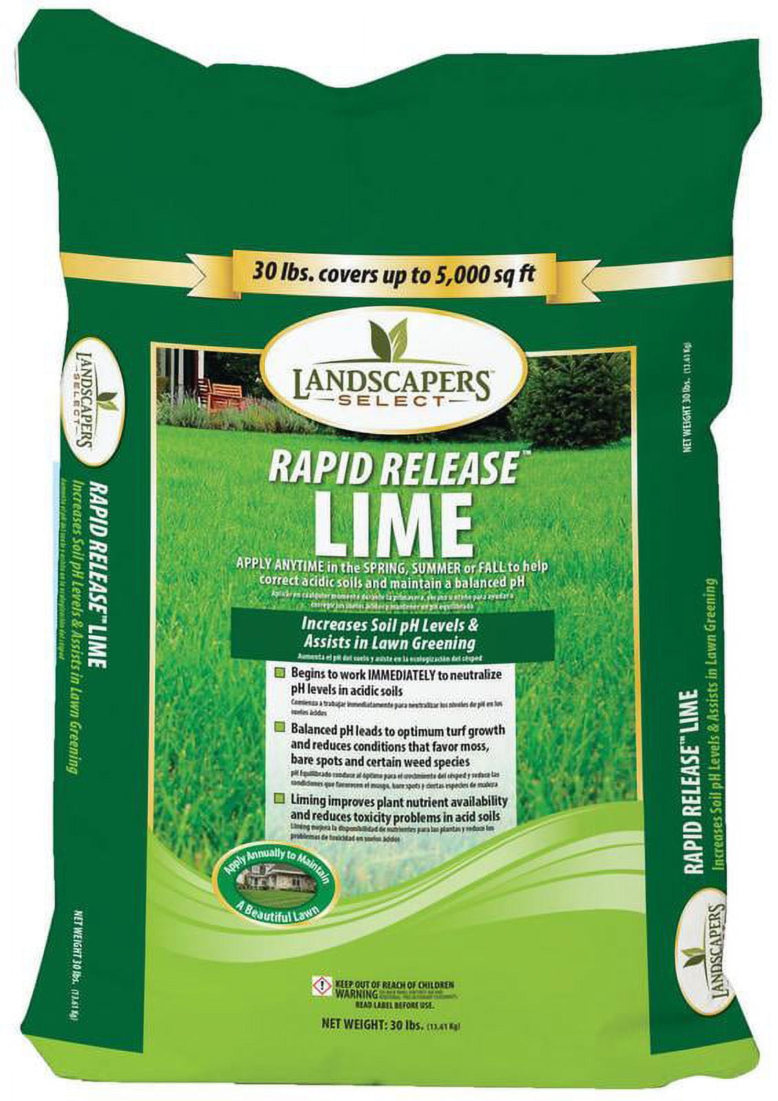 TURFCARE/LANDSCAPERS SELECT 903072 LIME LAWN RAPID RELEASE - Walmart.com