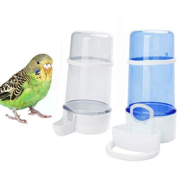 LIMEI Automatic Parrots & Budgie Multi-Bird Feeder with Bottle, 415 ml Capacity, Blue