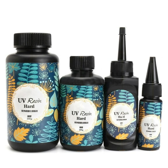 LIMEI UV Curing Epoxy Resin Glue for DIY Jewelry and Crafts, Clear, 200 g