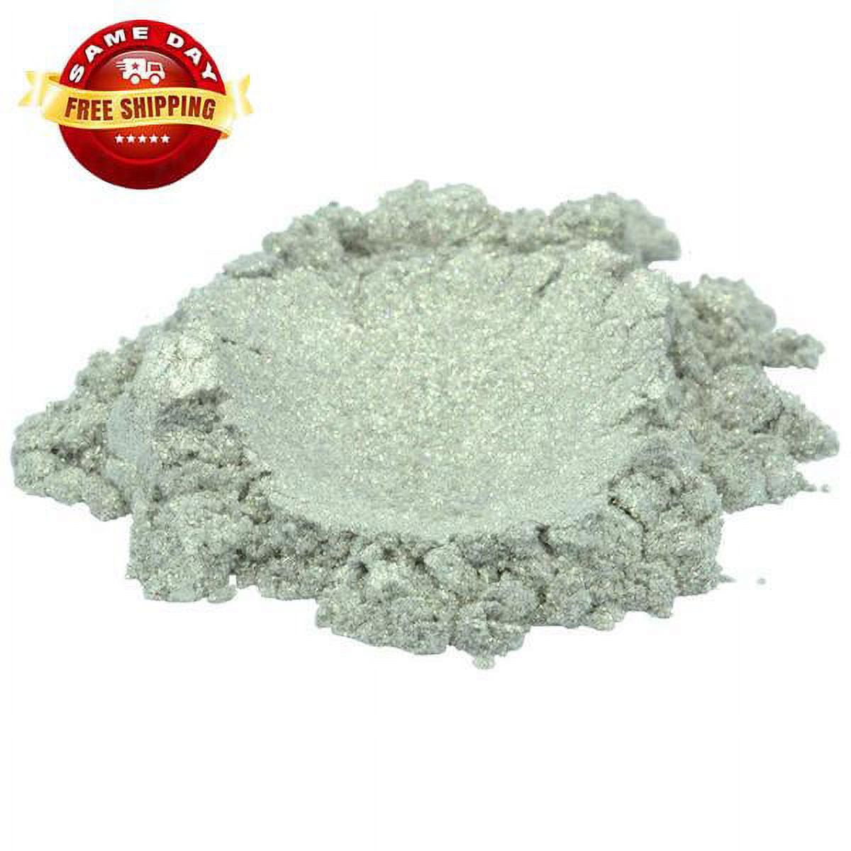 LIMERICK PEARL GREY LUXURY MICA COLORANT PIGMENT POWDER COSMETIC GRADE 2 OZ