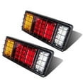 LIMICAR 40 LED Trailer MMF7 Tail Lights Kit Waterproof with Reverse