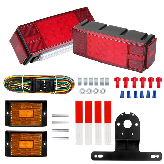 LIMICAR Boat Trailer Lights, STF9 Trailer Light Kit, LED Trailer Lights