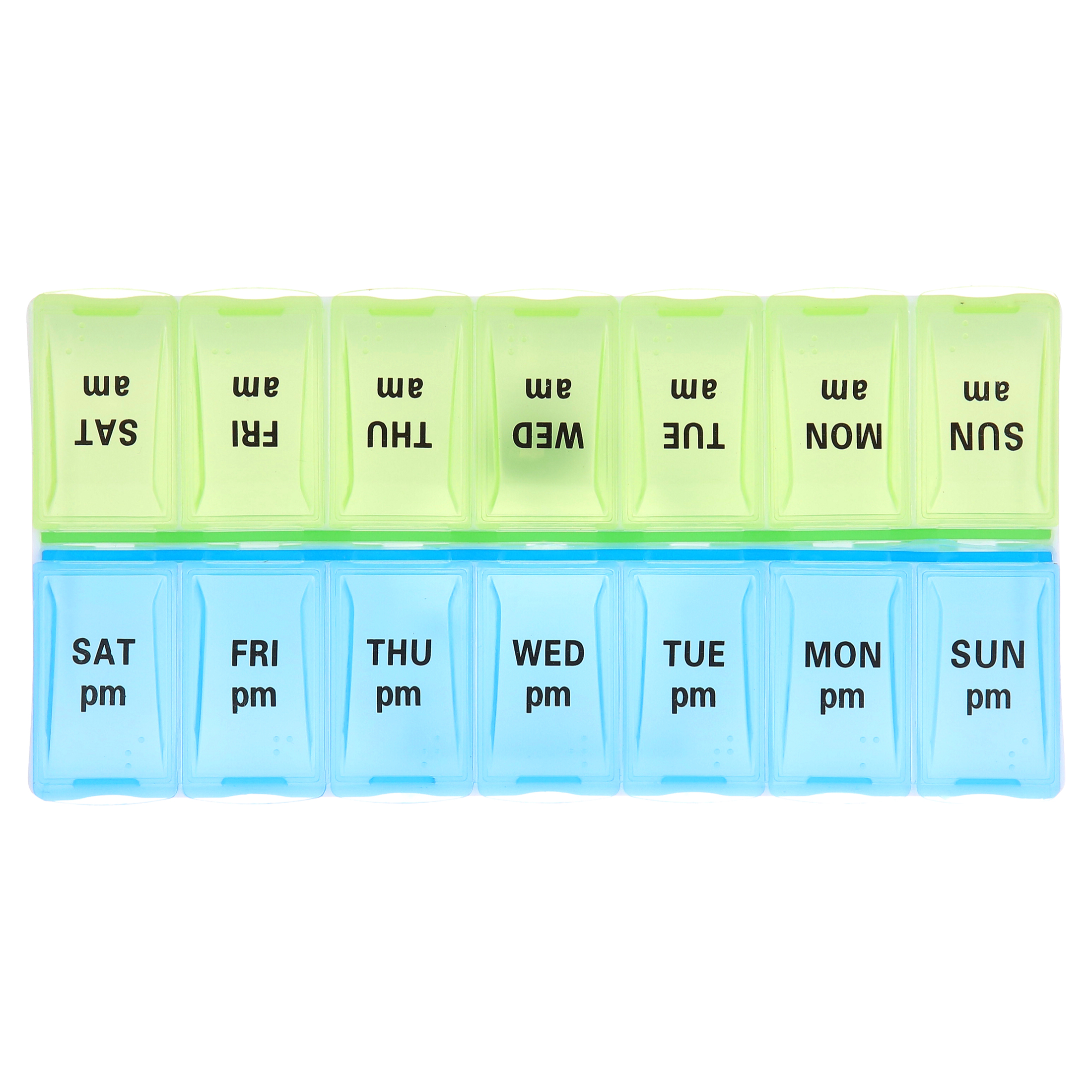 DMI Weekly Pill Organizer Box, Medicine, Vitamin and Supplement