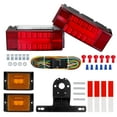 LIMICAR Trailer Lights, Upgrade MMF7 IP68 Halo Glow Trailer Light Kit
