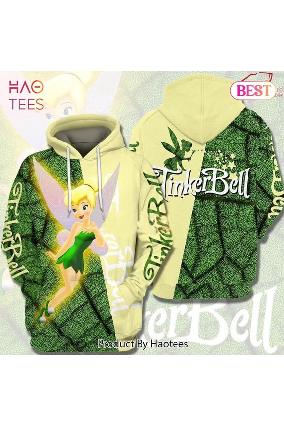 LIMITED Beauty Tinker Bell Peter Pan 3D Hoodieed