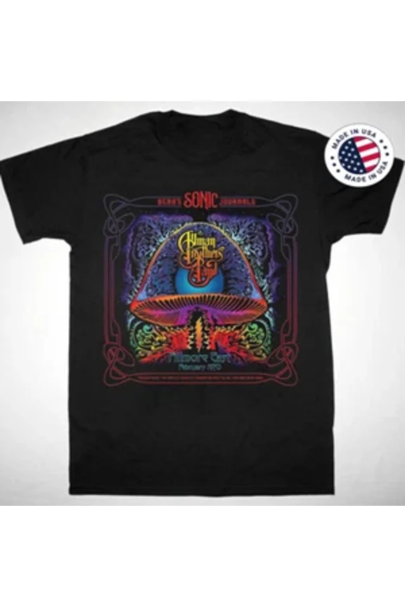 LIMITED EDITION 1970 The Allman Brothers at Fillmore East T Shirt All Size S-5XL