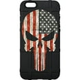 thumbnail image 1 of LIMITED EDITION - Authentic Made in U.S.A. Magpul Industries Field Case for Apple iPhone 6 Plus/ iPhone 6s Plus (Larger 5.5" Size) (Black, Punisher (USA Flag), 1 of 5