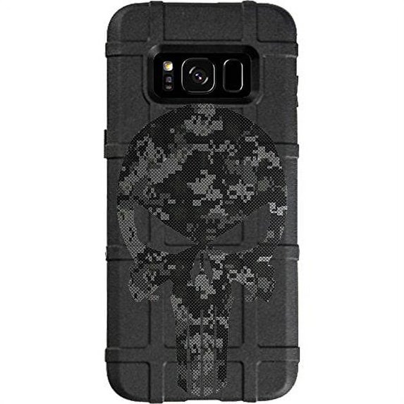 LIMITED EDITION - Authentic Made in U.S.A. Magpul Industries Field Case for Samsung Galaxy S8 (Not for Samsung S8 Active or S8 PLUS) Black Ops Punisher