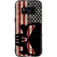 thumbnail image 1 of LIMITED EDITION - Authentic Made in U.S.A. Magpul Industries Field Case for Samsung Galaxy S8 (Not for Samsung S8 Active or S8 PLUS) Black Punisher Sideways on USA Flag on Digi Camo, 1 of 1