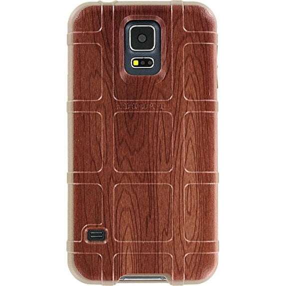 LIMITED EDITION - Authentic Made in U.S.A. Magpul Industries Field Case for Samsung Galaxy S5 (Cherry Woodgrain)