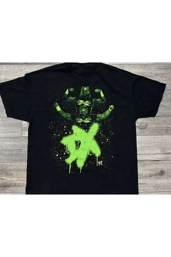 LIMITED EDITION DX D-Generation X Triple H Shawn Michaels T Shirt Full Size S-5XL