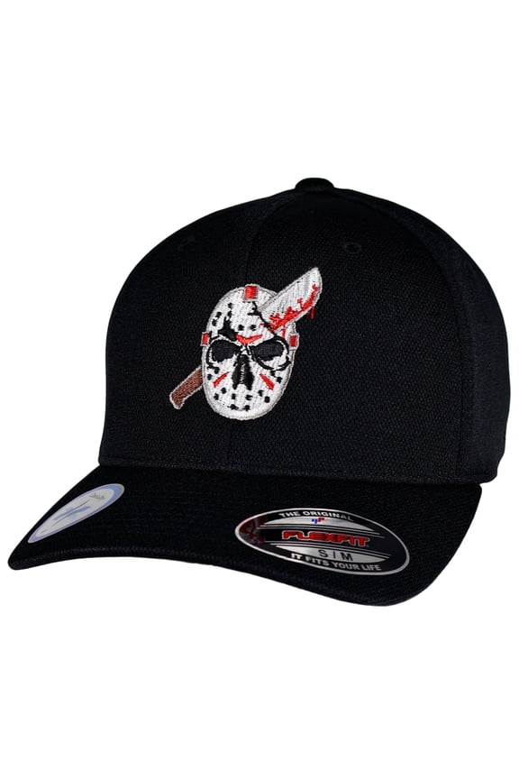 LIMITED EDITION! "Friday The 13th" Black Flexfit "Never Fade" Cap