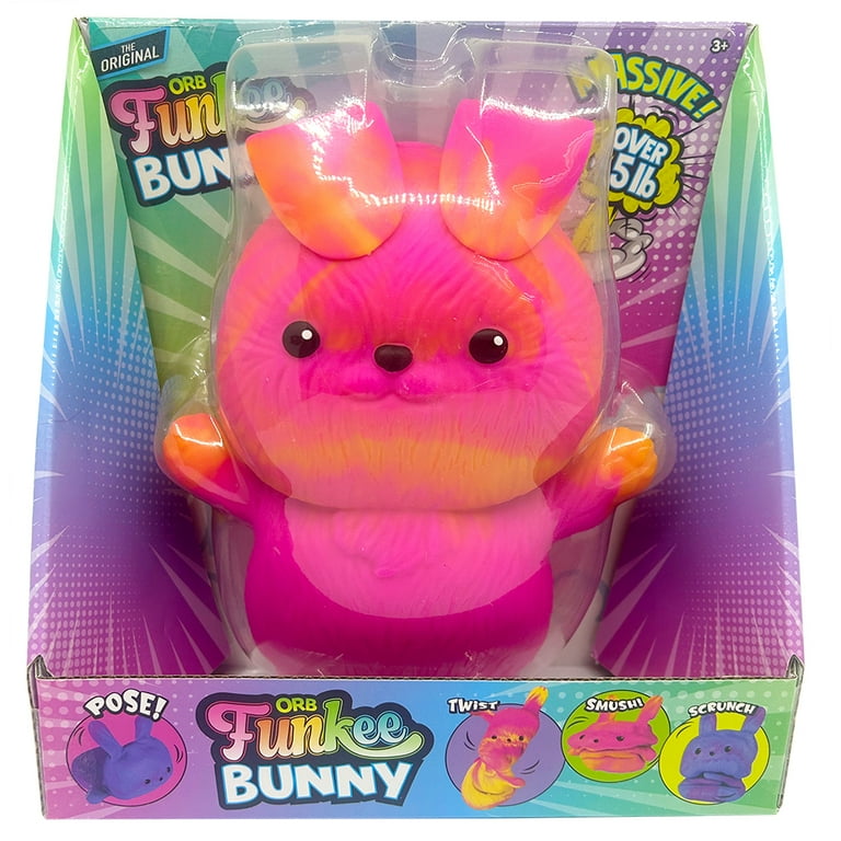 いも LIMITED EDITION ORB Funkee Animalz Bunny JUMBO (Pink/Yellow