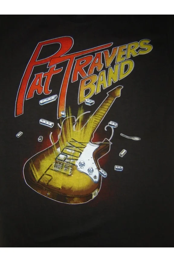 LIMITED EDITION PAT TRAVERS 87 NEVER WORN NEVER Black Unisex All size Shirt E151