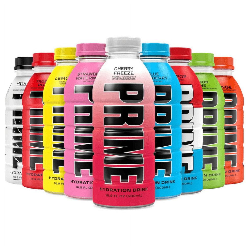 LIMITED EDITION! Prime Hydration Drink Variety Pack - 16.9 fl oz 9 Pack ...