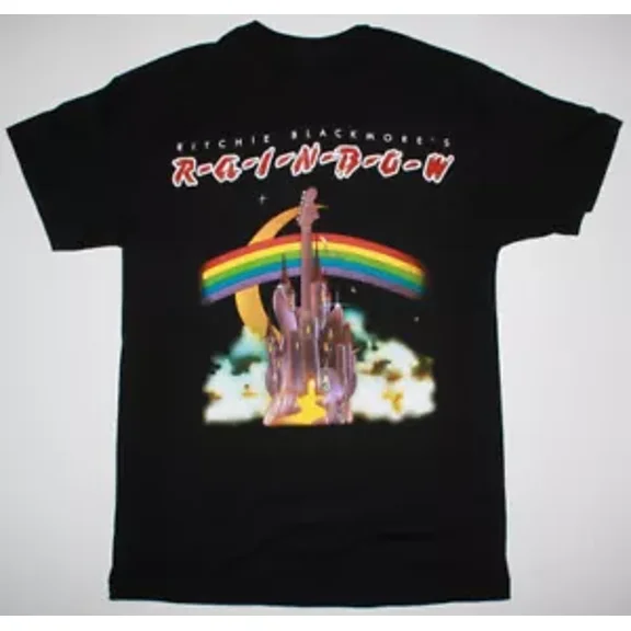 LIMITED EDITION RAINBOW RITCHIE BLACKMORE RAINBOW FIRST ALBUM S-234XL T-shirt CB1207
