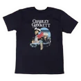 thumbnail image 1 of LIMITED EDITION Rare Charley Crockett Live All Size Black Heavy Cotton T-Shirt BT013, 1 of 2