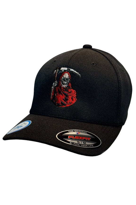 LIMITED EDITION! Red Reaper Black Flexfit "Never Fade" Cap