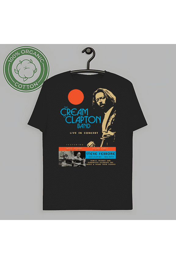 LIMITED EDITION The Cream Of Clapton Band Live In Concert 2024 T Shirt Full Size S-5XL SE626-TH61856
