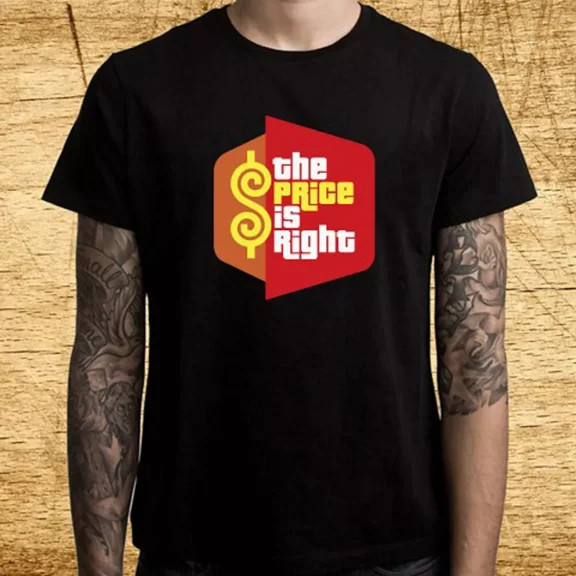 LIMITED EDITION The Price is Right TV Show Men's Black T-Shirt Size S-5XL