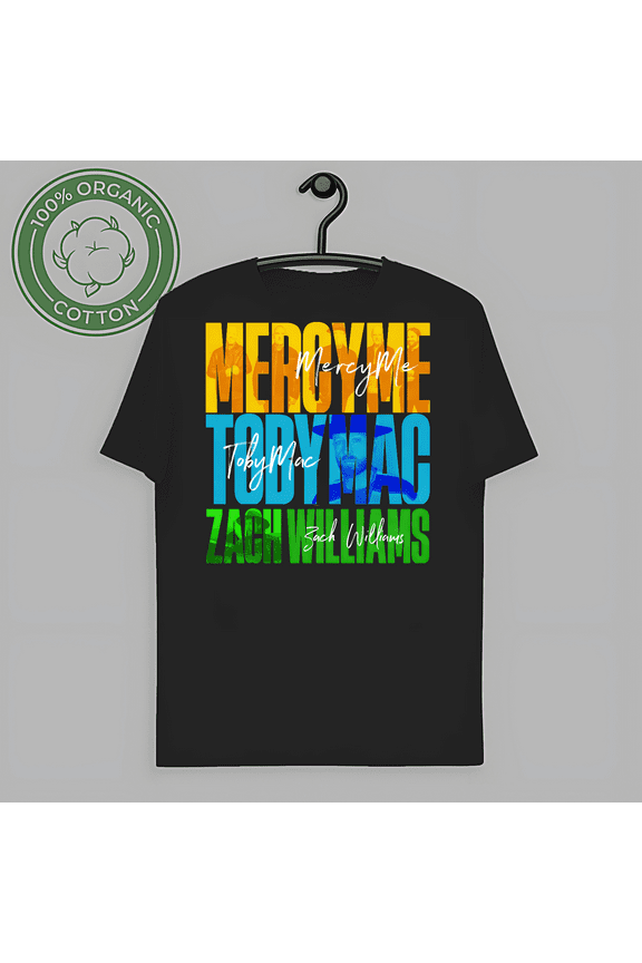 LIMITED EDITION TobyMac MercyMe and Zach Williams 2024 Tour T-shirt, size S-5XL-TH58881