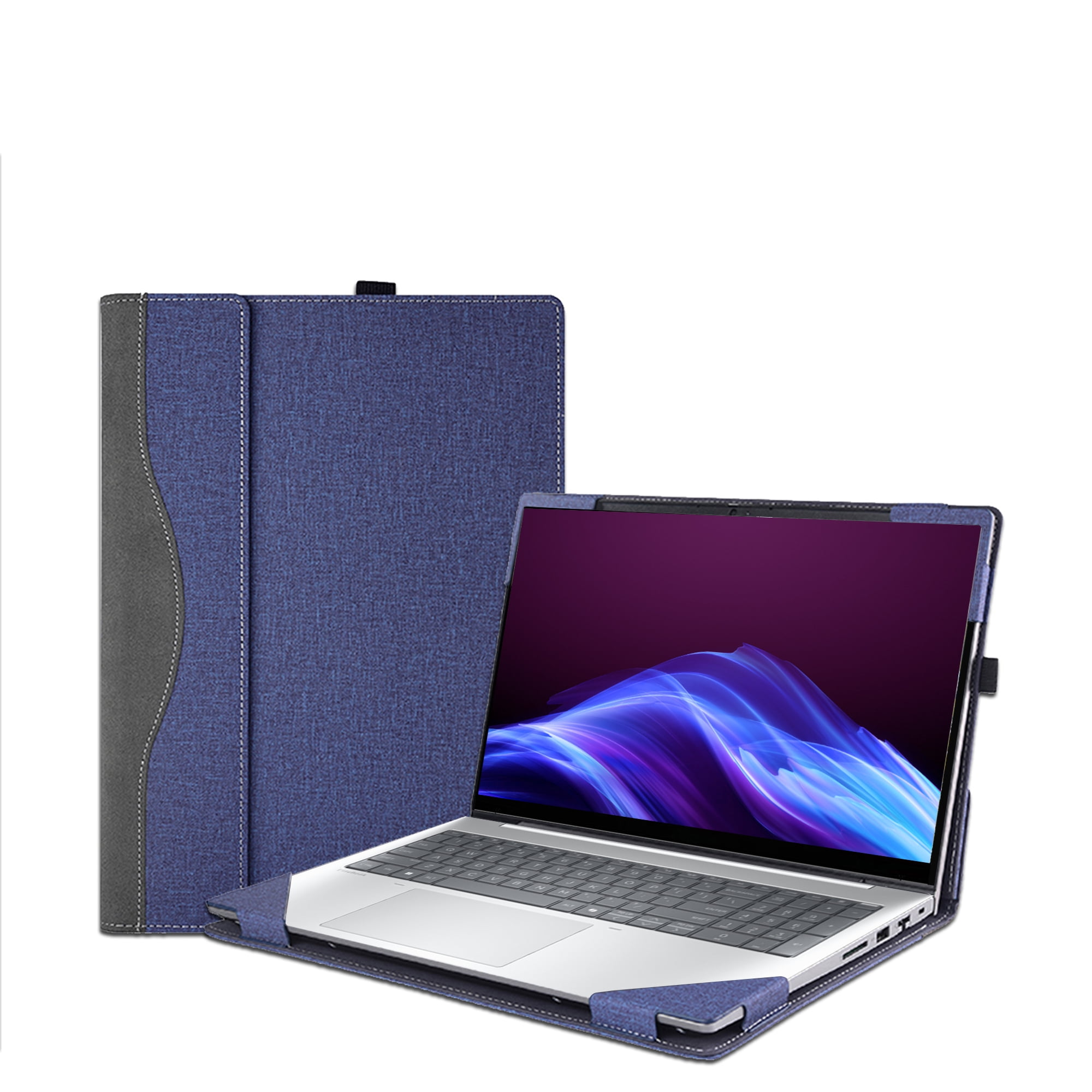 LIMIYUE 16 inch Laptop Cover Case for HP EliteBook 8/6 G1a/G1i & for 16'' ProBook 4 G1i /G1a /G1iR Sleeve,PU leather Protective Shell Detachable Notebook AI PC Bag Accessories