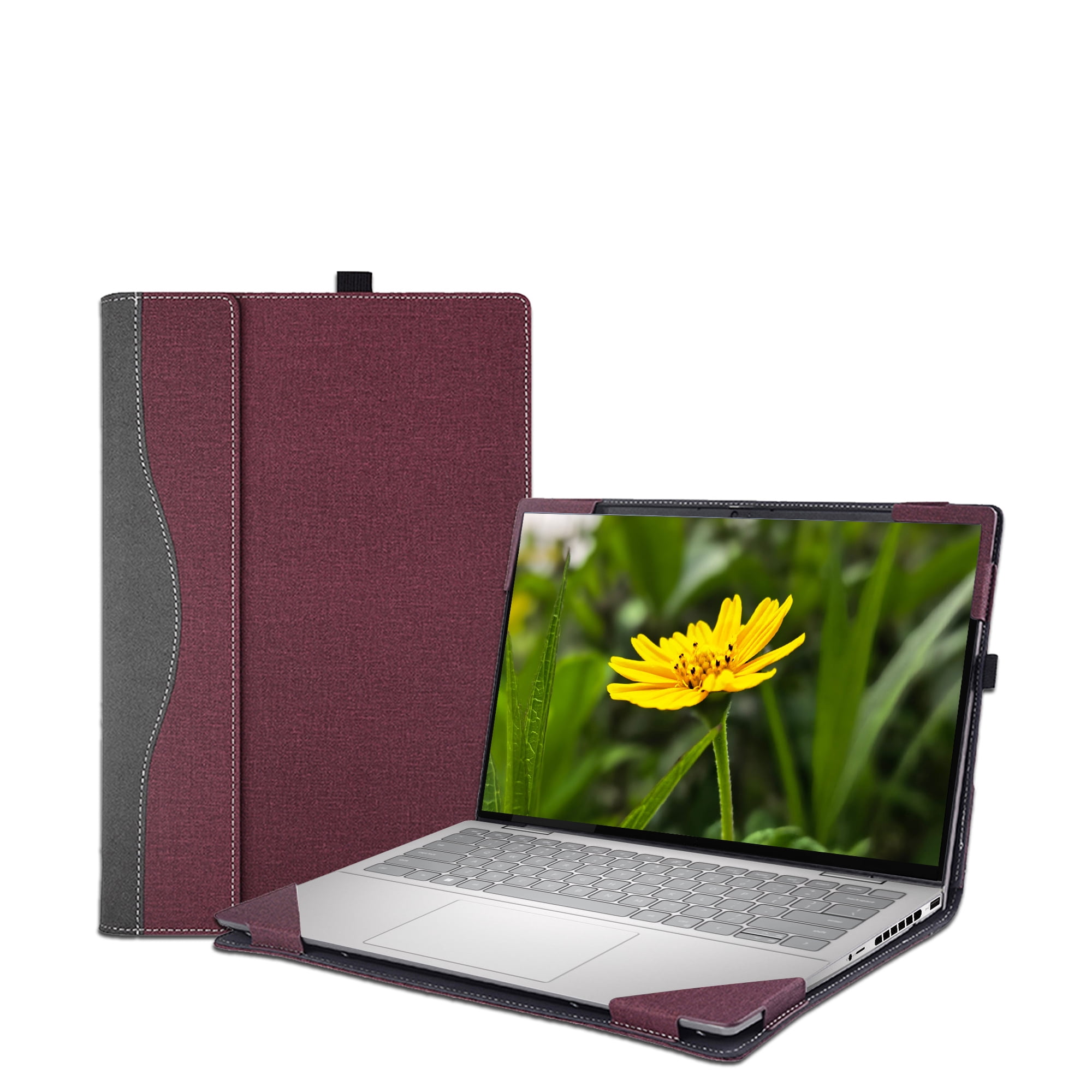 LIMIYUE Case Cover for HP Omnibook 7 14 inch Laptop 14-fs & for HP OmniBook Ultra 14-fd Sleeve,PU leather Protective Shell Notebook PC Bag accessories
