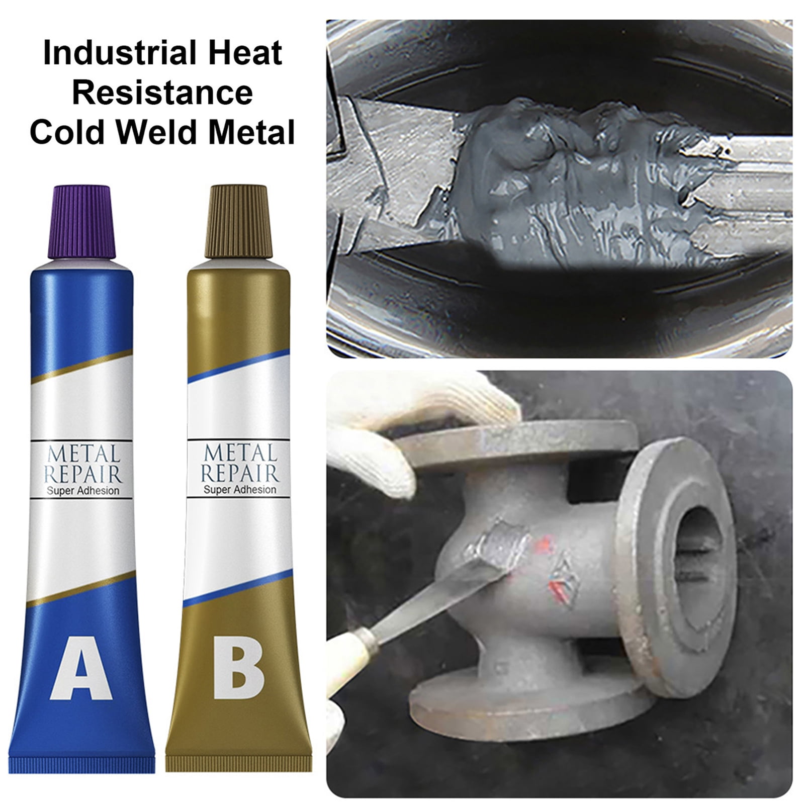 100g Metal Repair Glue Metal Adhesive Strong Adhesive for Metal Parts  Repairment 