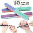 thumbnail image 1 of LINASHI 10pcs Cuticle Nail Files and Buffer, Professional Manicure Tools Kit Rectangular Art Care Buffer Beauty Tools, 1 of 5
