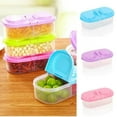 thumbnail image 1 of LINASHI 2PCS Food Storage Box Small Containers with Lids, Storage Box Kitchen Container Case, 1 of 7