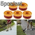 thumbnail image 1 of LINASHI 5pcs Line String Trimmer Replacement Spool Replacement Autofeed Edger Spool Compatible for WORX WA0010, 1 of 5
