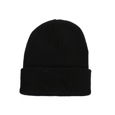 LINASHI Acrylic Fiber Hat Unisex Knitted Beanie Hat Winter Warm Skiing Hat