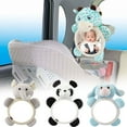 thumbnail image 1 of LINASHI Cute Cartoon Animal Backseat Mirror with Adjustable Height, Animal Shaped, 1 of 3