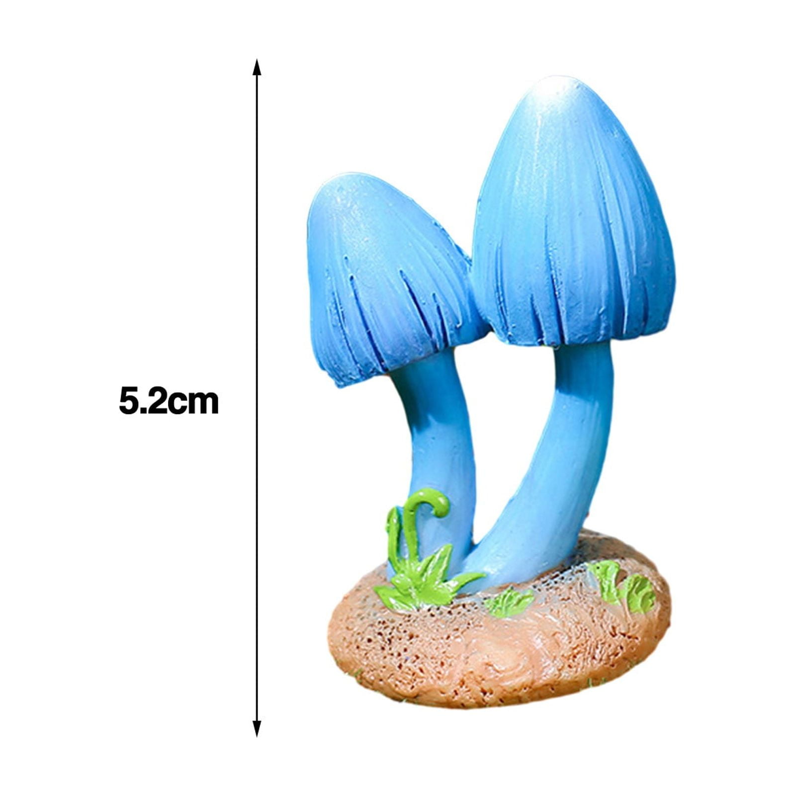 Champignon Luminescent Pour Jardin De Fées - Décor Miniature Qui Brille Dans Le Noir - Ornement Intérieur/extérieur