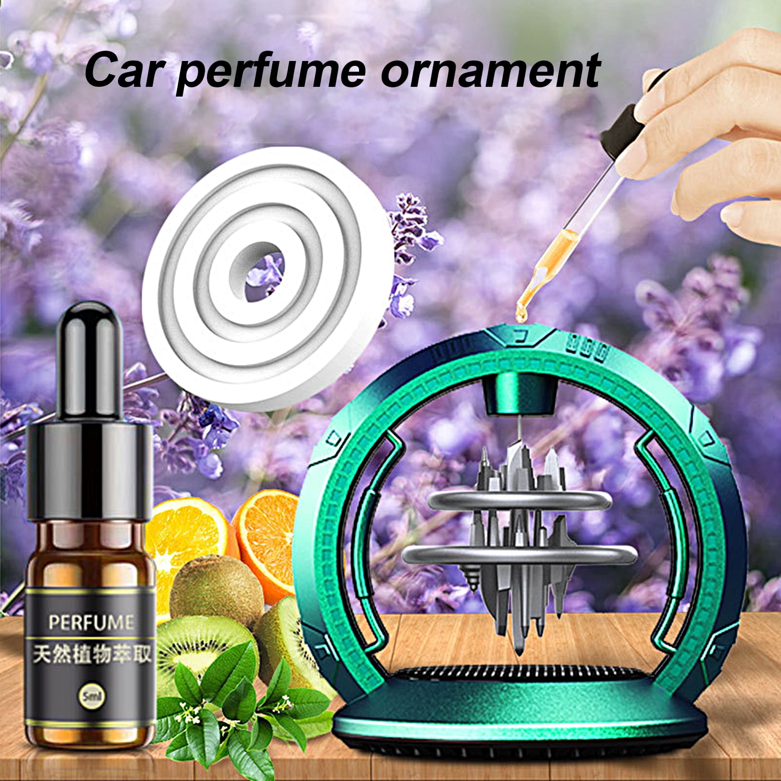 LINASHI Delicate Car Air Freshener Eliminate Odor Solar Powered Car