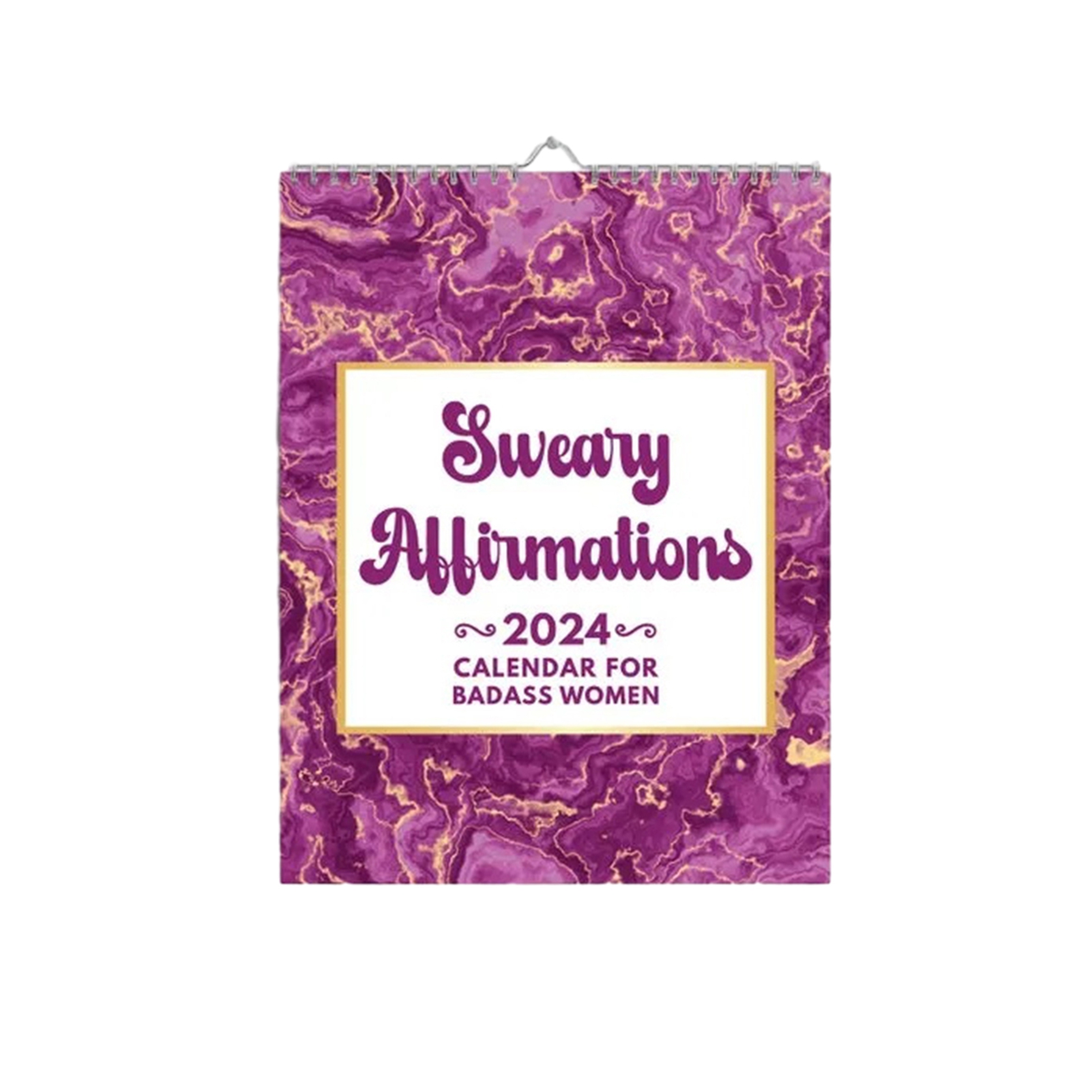 LINASHI Desk Calendar 2024 2024 Sweary Affirmations Calendar Thick Paper  Ample Writing Space Daily Planner Hanging Hole Wall Calendar 2024 Calendar  - Walmart.com