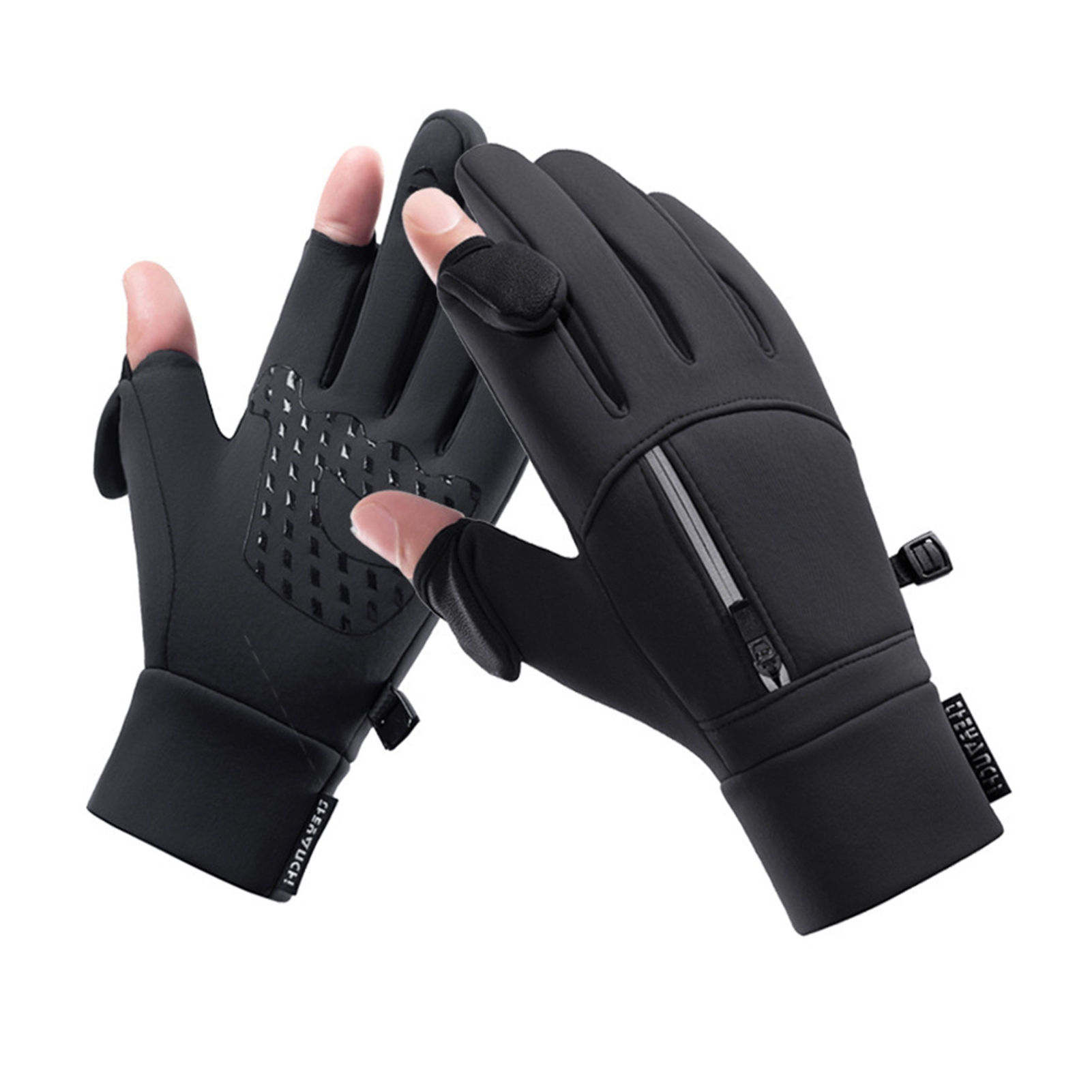 LINASHI Fleece Lined Gloves Winter Cycling Gloves Waterproof Fleece Lined Windproof Touch Screen Unisex Waterproof Gloves Walmart
