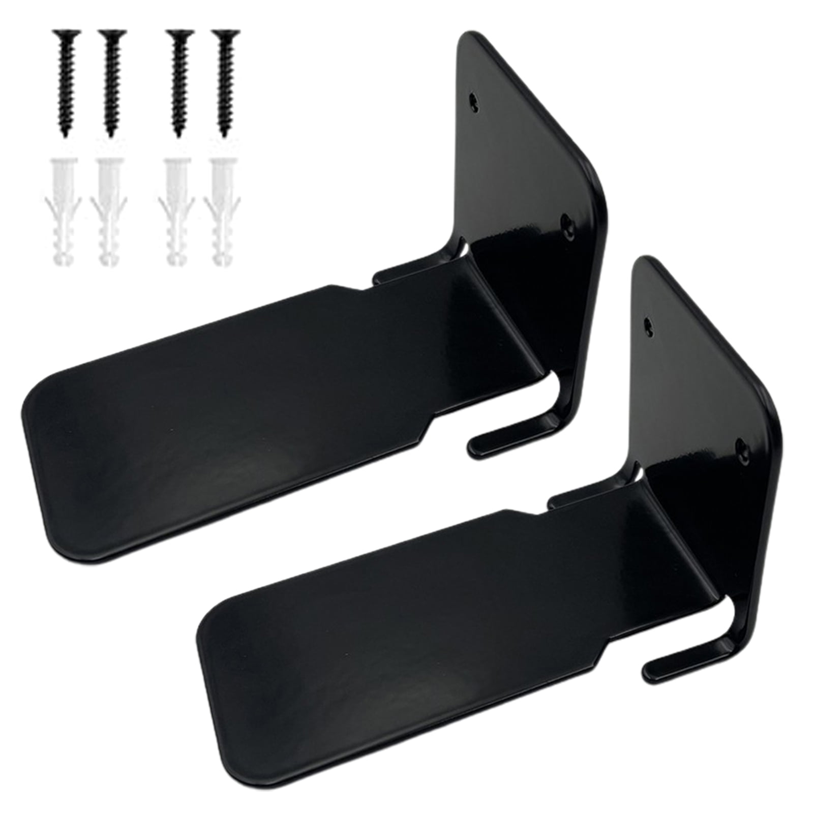 LINASHI Heavyduty Floating Bookshelves Suspended Bookshelf 2pcs