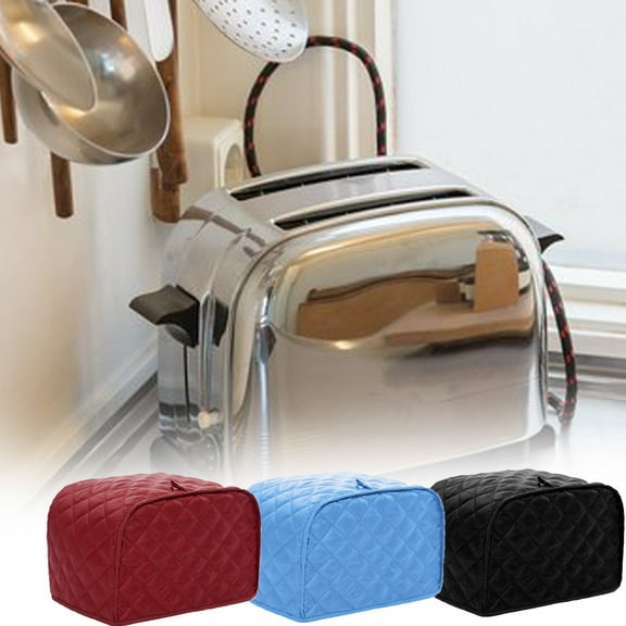 LINASHI Kitchen Polyester Fabric Quilted Toaster Appliance Dust-Proof Cover Dust