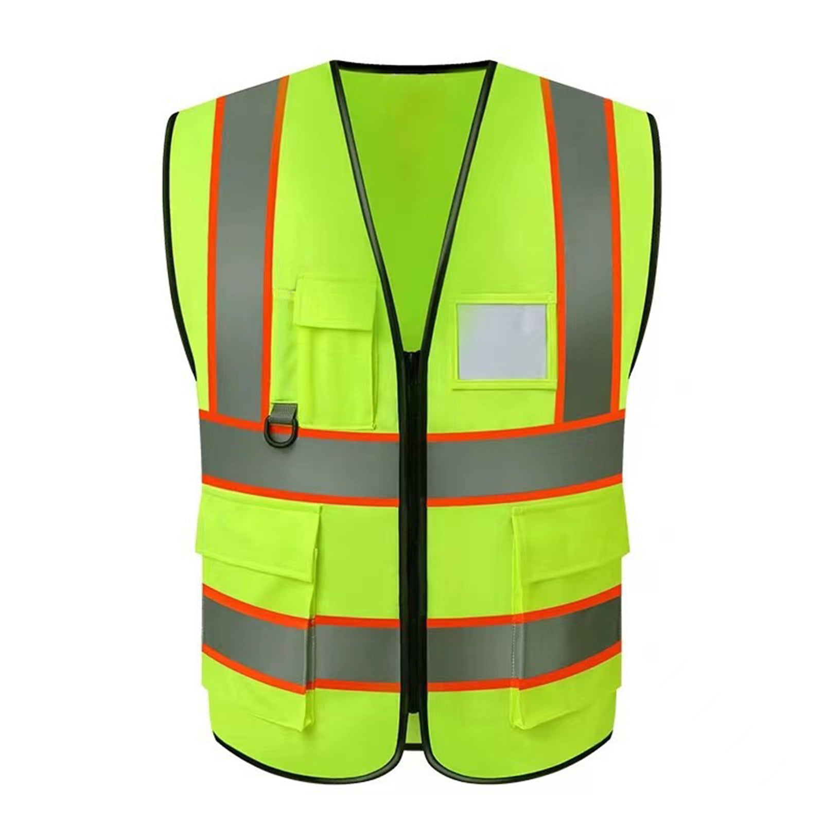 LINASHI Reflective Vest Reflective Safety Vest with Pockets High ...