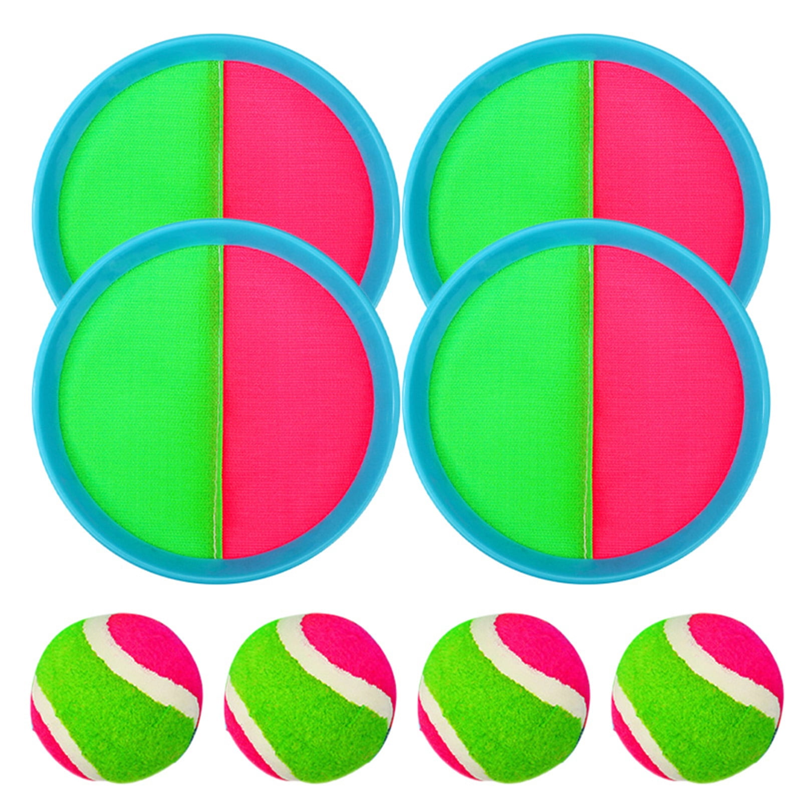 LINASHI Sticky Target Rackets Sticky Target Ball Toy Set Enhance Hand ...