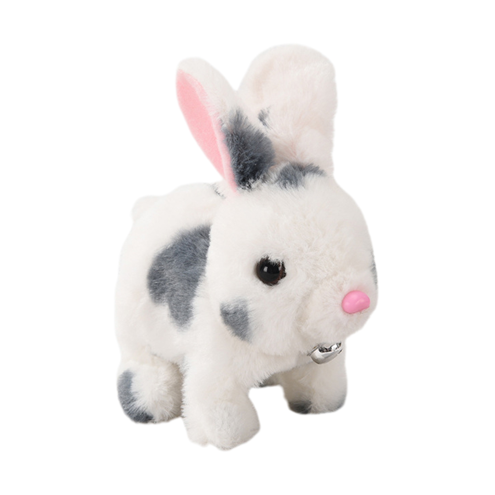 LINASHI Walking Rabbit Toy Electric Plush Rabbit Toy with Sound Fuzzy ...